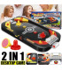 [Ice hockey] Jeu de hockey de table pour enfants, 2 en 1, football et glace, mini jouet coule d