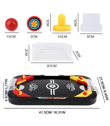 [Ice hockey] Jeu de hockey de table pour enfants, 2 en 1, football et glace, mini jouet coule d
