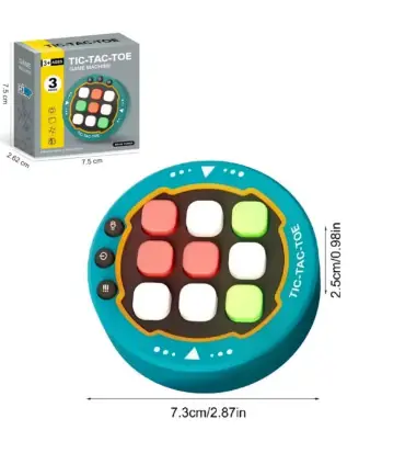 [Regular Green] Machine de jeu de rythme musical, Puzzle lumineux, jouets sensoriels de voyage 
