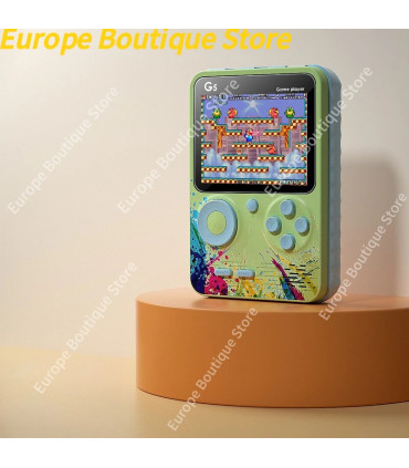[Green] G5 Mini Console Portable Macaron couleur joueurs de jeu Portable rétro Console vidéo en