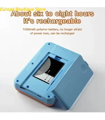 [BLUE] G5 Mini Console Portable Macaron couleur joueurs de jeu Portable rétro Console vidéo enf