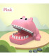 [Pink] Jouets de morsure d\'hippopotame, jeux de fête pour enfants, jeux interactifs Parent-enfa