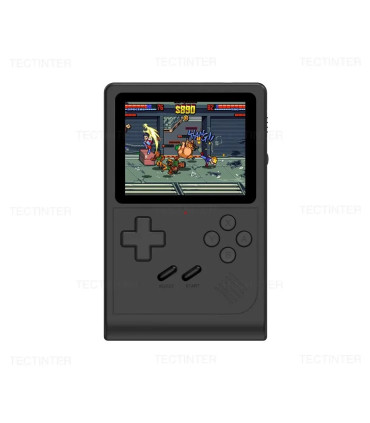 [Black] Console de jeu vidéo GB300, 3.0 jeux intégrés, prise en charge de la sortie AV, SF, SDa