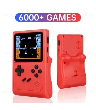 [Black] Console de jeu vidéo GB300, 3.0 jeux intégrés, prise en charge de la sortie AV, SF, SDa