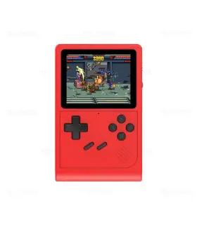 [Red] Console de jeu vidéo GB300, 3.0 jeux intégrés, prise en charge de la sortie AV, SF, SDavi
