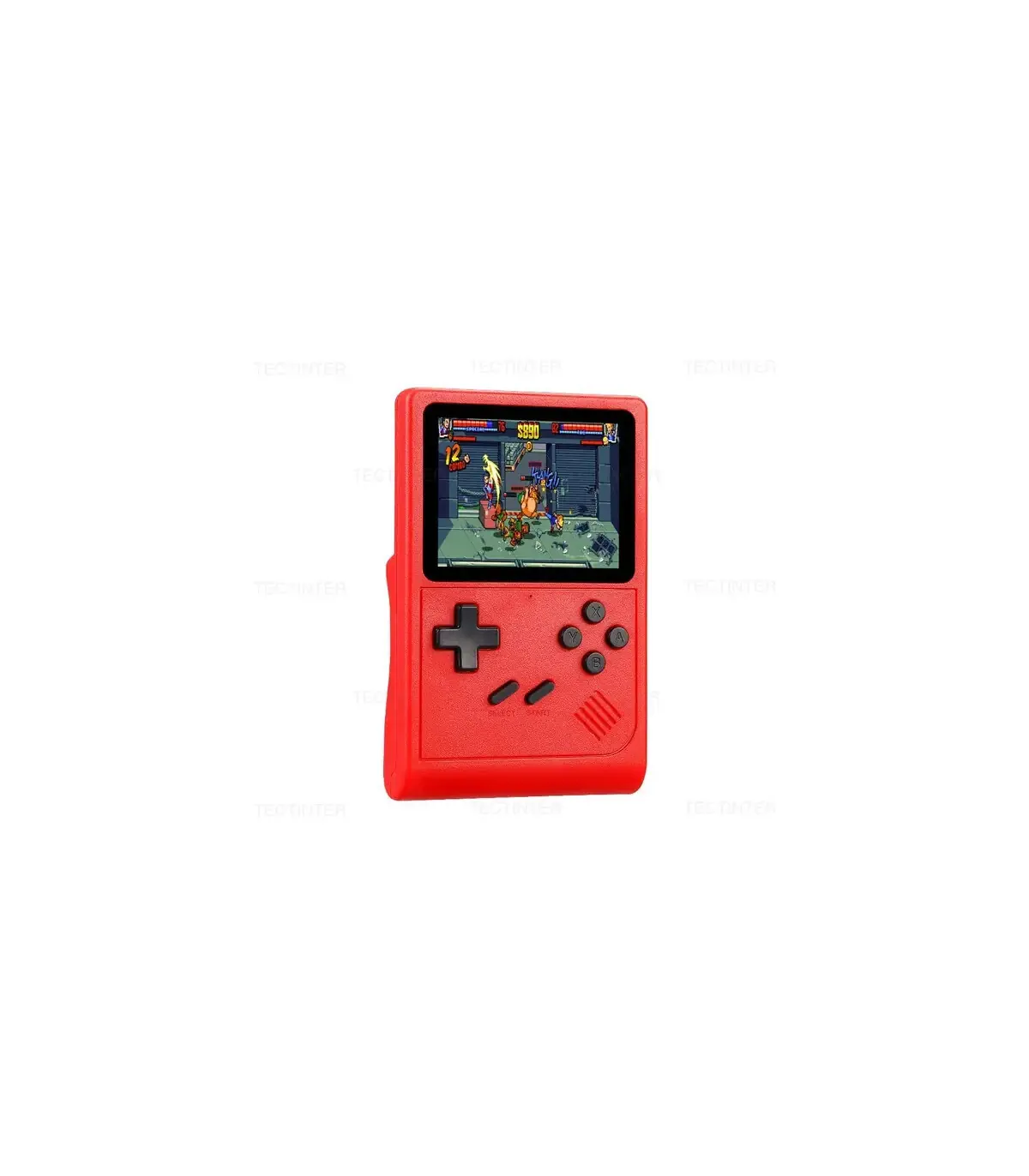 [RED without Retail Box] Console de jeu vidéo Portable rétro GB300, 6000 jeux intégrés, prise e