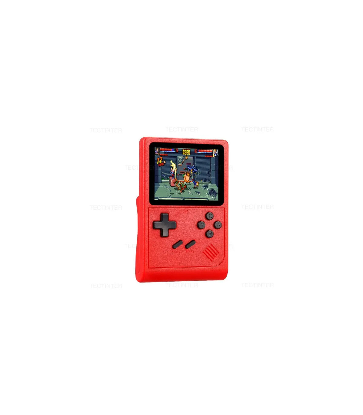 [RED with Retail Box] Console de jeu vidéo Portable rétro GB300, 6000 jeux intégrés, prise en c