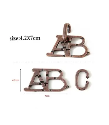 [3 Bicycle Lock] Jouets classiques non enveloppés IQ, casse-tête en métal, Puzzle magique dérou