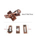 [12 Dulcimer Lock] Jouets classiques non enveloppés IQ, casse-tête en métal, Puzzle magique dér