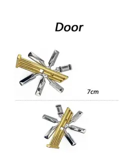 [11 Door] Jouets classiques non enveloppés IQ, casse-tête en métal, Puzzle magique déroutant, j