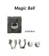 [24 Magic Ball] Jouets classiques non enveloppés IQ, casse-tête en métal, Puzzle magique dérout