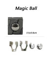 [24 Magic Ball] Unwrapped classic IQ toys, metal puzzle, baffling magic puzzle