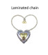 [22 Laminated Chain] Jouets classiques non enveloppés IQ, casse-tête en métal, Puzzle magique d