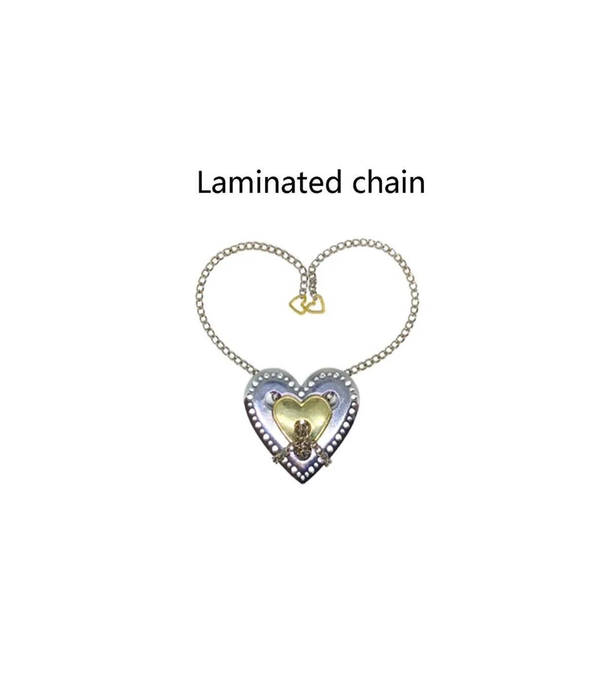 [22 Laminated Chain] Jouets classiques non enveloppés IQ, casse-tête en métal, Puzzle magique d