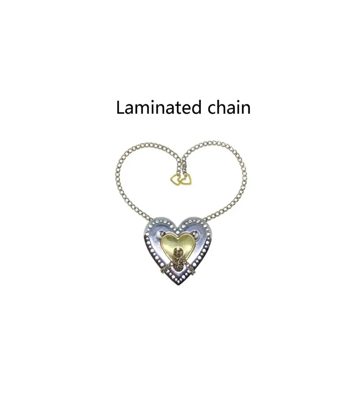 [22 Laminated Chain] Jouets classiques non enveloppés IQ, casse-tête en métal, Puzzle magique d