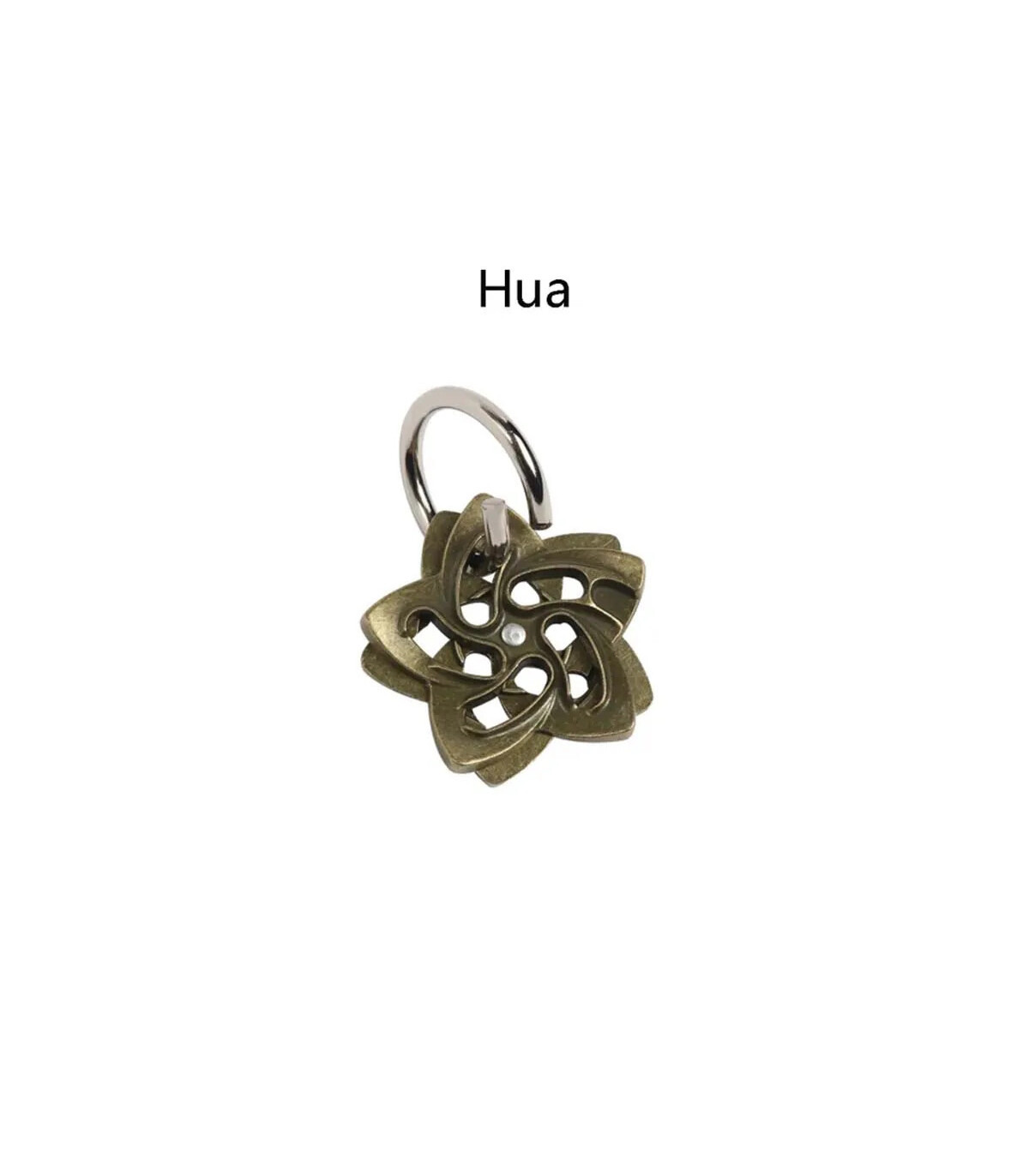 [20 Hua] Jouets classiques non enveloppés IQ, casse-tête en métal, Puzzle magique déroutant, je