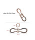 [19 Horseshoe Lock] Jouets classiques non enveloppés IQ, casse-tête en métal, Puzzle magique dé