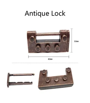 [32 S Lock] Jouets classiques non enveloppés IQ, casse-tête en métal, Puzzle magique déroutant,
