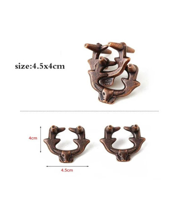 [27 Magic Scroll] Jouets classiques non enveloppés IQ, casse-tête en métal, Puzzle magique déro