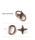 [34 Snake Escape] Jouets classiques non enveloppés IQ, casse-tête en métal, Puzzle magique déro