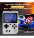 [White] Console de jeu rétro portable – LCD de 3 pouces, plus de 400 jeux classiques 8 bits int