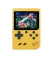 Console di gioco portatile retrò [Giallo] - Schermo LCD da 3 pollici, oltre 400 giochi classici a 8 bit.