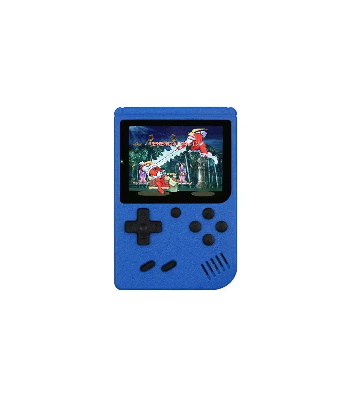 [Blue] Console de jeu rétro portable – LCD de 3 pouces, plus de 400 jeux classiques 8 bits inté