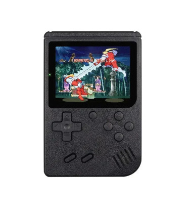 [Black] Console de jeu rétro portable – LCD de 3 pouces, plus de 400 jeux classiques 8 bits int