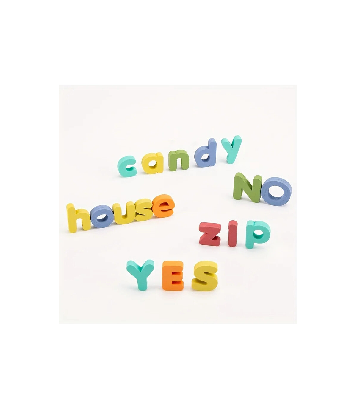 [NB200C1] Puzzle éducatif Abc en bois, boîtier supérieur et boîtier inférieur, lettres pour cad