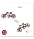 [02 Bike Lock] No1-39 Puzzle débloquant jouets classique IQ métal casse-tête magique déroutant 