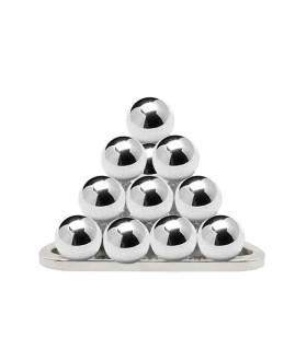 [19 Pyramid] No1-39 Puzzle débloquant jouets classique IQ métal casse-tête magique déroutant Pu