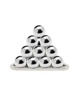 [19 Pyramid] No1-39 Puzzle débloquant jouets classique IQ métal casse-tête magique déroutant Pu