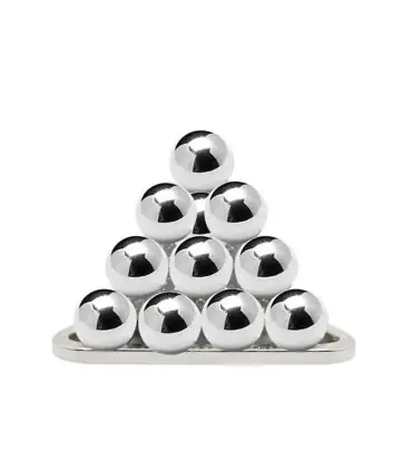 [19 Pyramid] No1-39 Puzzle débloquant jouets classique IQ métal casse-tête magique déroutant Pu