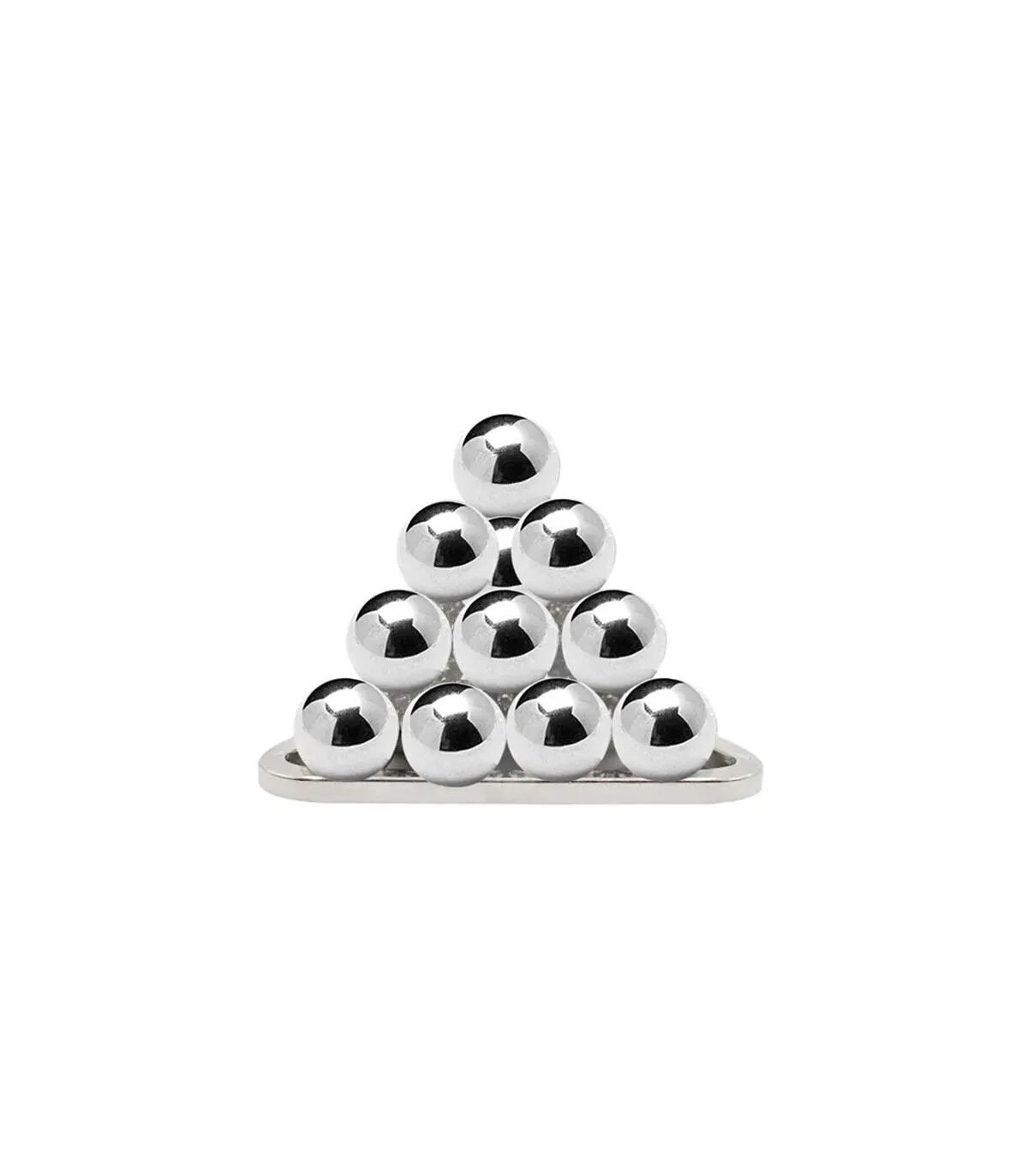 [19 Pyramid] No1-39 Puzzle débloquant jouets classique IQ métal casse-tête magique déroutant Pu