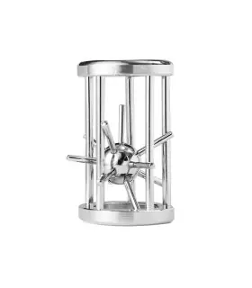 [17 Sting Cage Silver] No1-39 Puzzle débloquant jouets classique IQ métal casse-tête magique dé