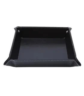 [Black] Boîte à dés pliante pour jeu, solide, portable, à utiliser