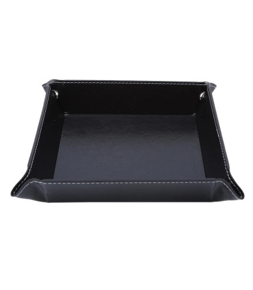 [Black] Boîte à dés pliante pour jeu, solide, portable, à utiliser