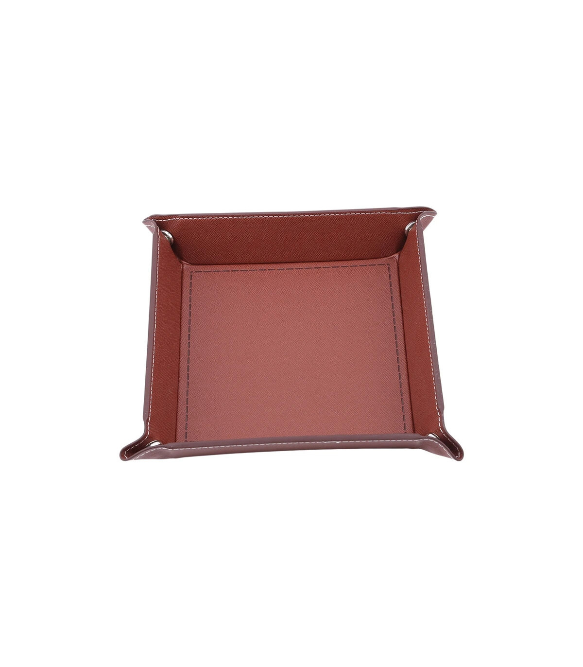 [Dark coffee] Boîte à dés pliante pour jeu, solide, portable, à utiliser