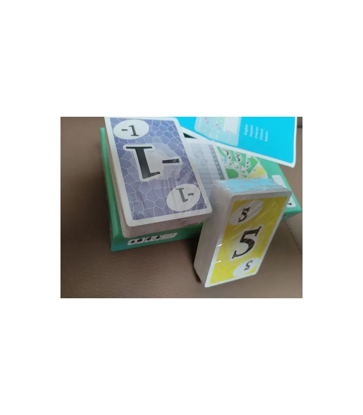 [008] Jeux de cartes Fête des tables pour toute la famille Deck Box Wit Jeux de collection soci