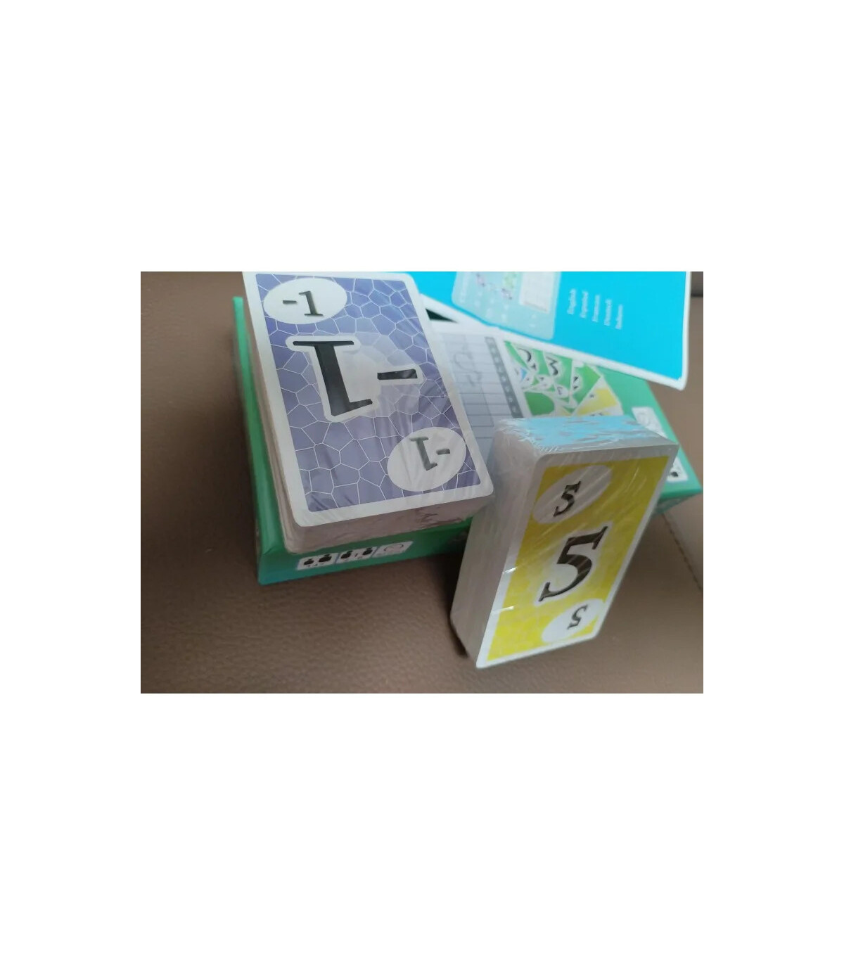 [005] Jeux de cartes Fête des tables pour toute la famille Deck Box Wit Jeux de collection soci