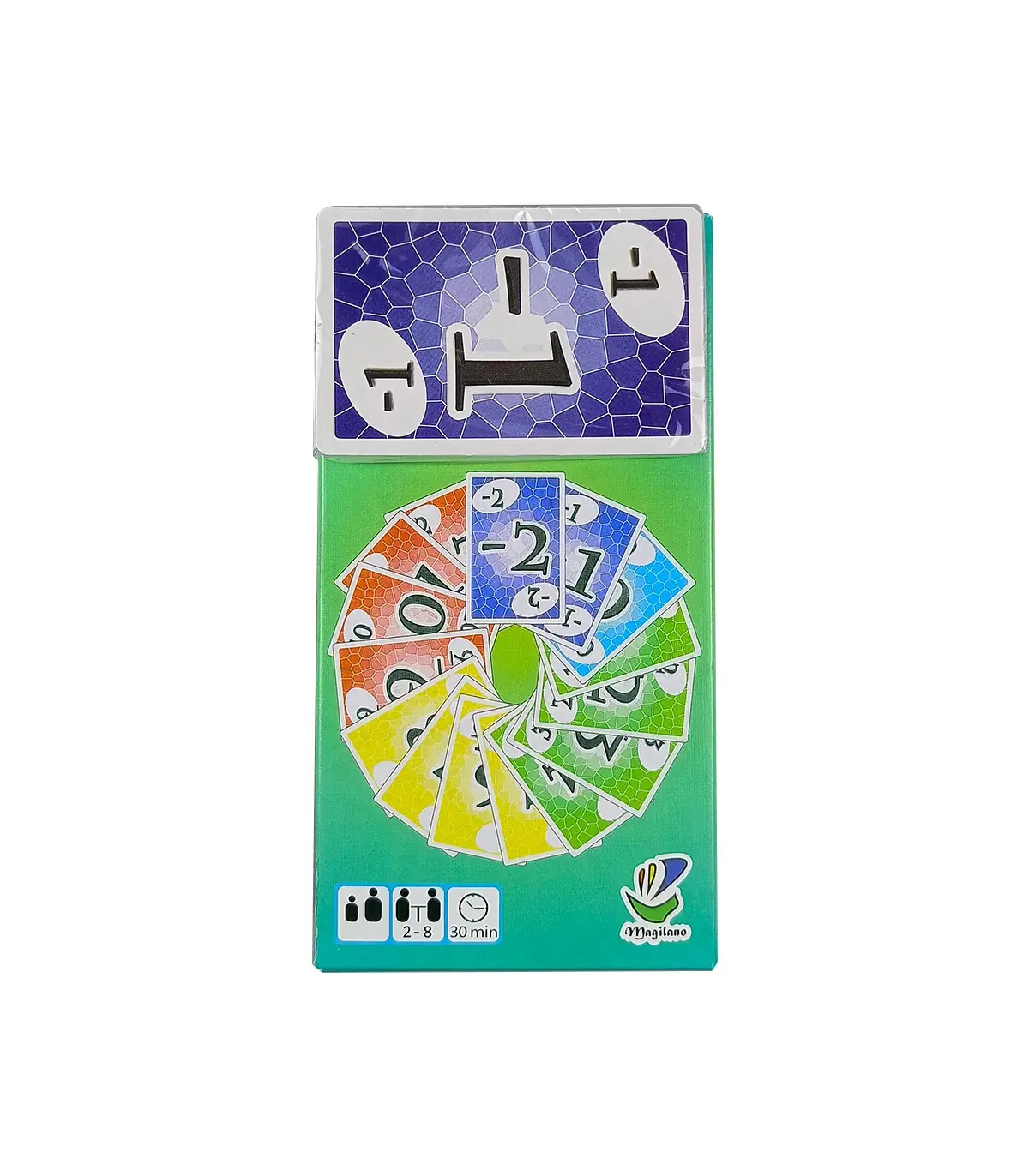 [002] Jeux de cartes Fête des tables pour toute la famille Deck Box Wit Jeux de collection soci