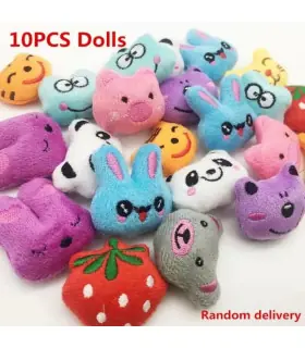[10pcs Dolls] Mini Machine à griffes pour enfants, jouets, jeu à pièces de monnaie, prix de bri