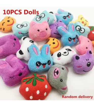 [10pcs Dolls] Mini Machine à griffes pour enfants, jouets, jeu à pièces de monnaie, prix de bri