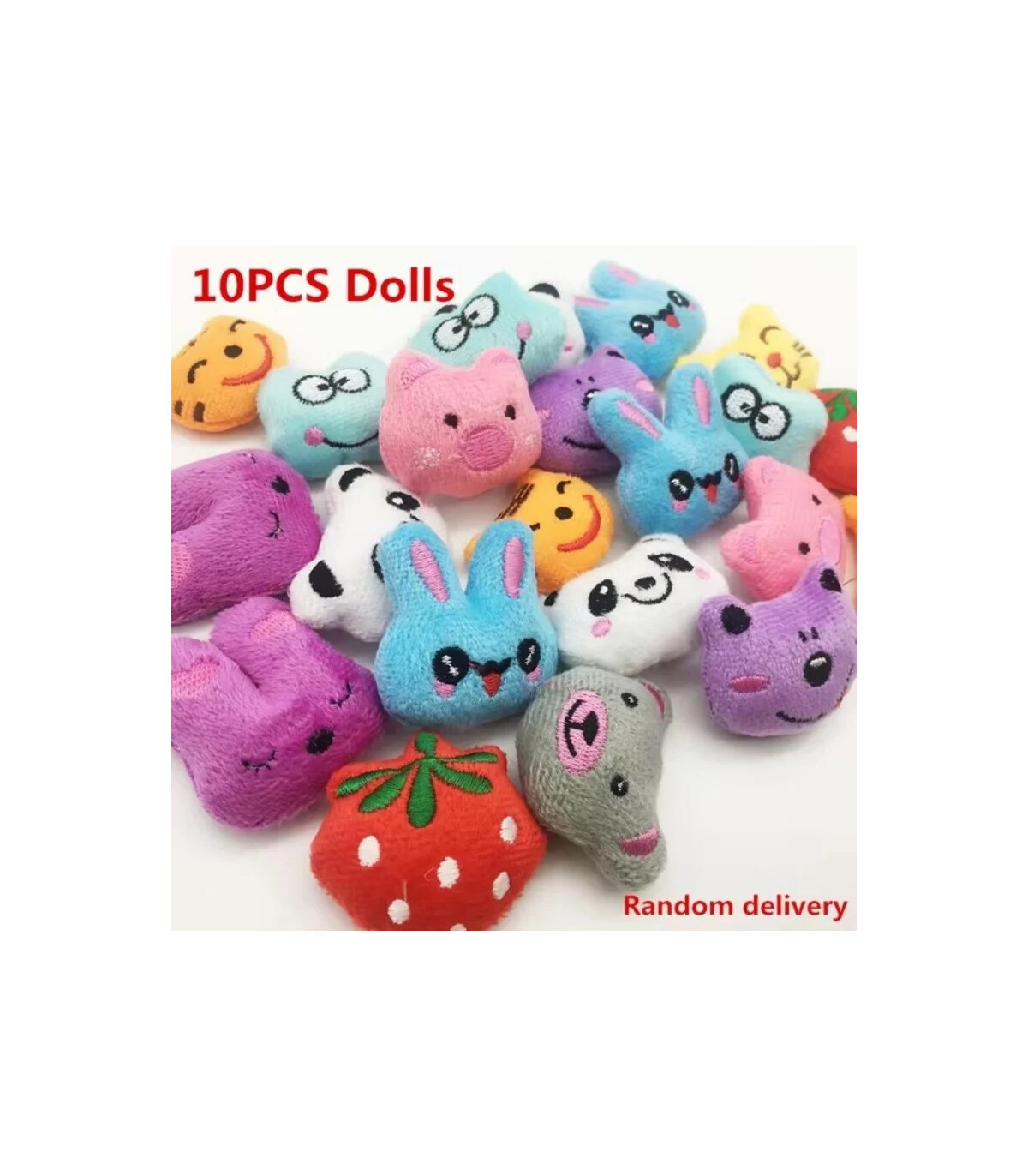 [10pcs Dolls] Mini Machine à griffes pour enfants, jouets, jeu à pièces de monnaie, prix de bri