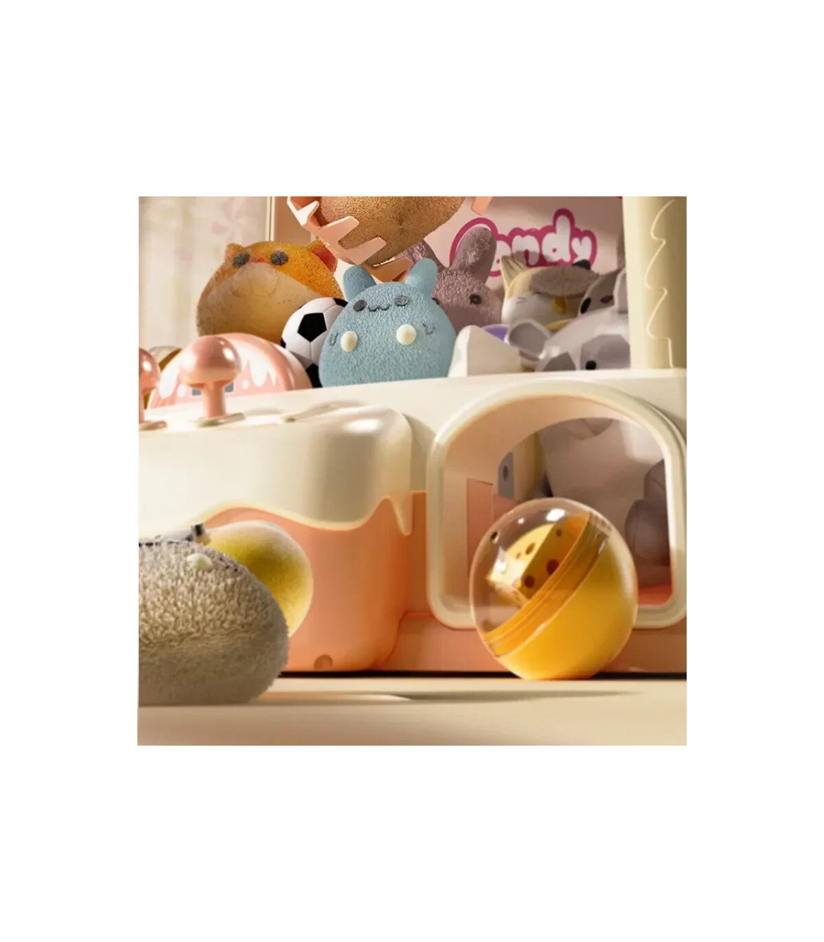 [10pcs Dolls] Mini Machine à griffes pour enfants, jouets, jeu à pièces de monnaie, prix de bri