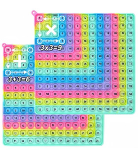 [2 IN 1] Jeu de Multiplication pour enfants, Table d\'addition, cartes Flash mathématiques, joue