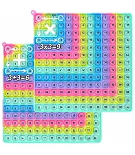 [2 IN 1] Jeu de Multiplication pour enfants, Table d\'addition, cartes Flash mathématiques, joue