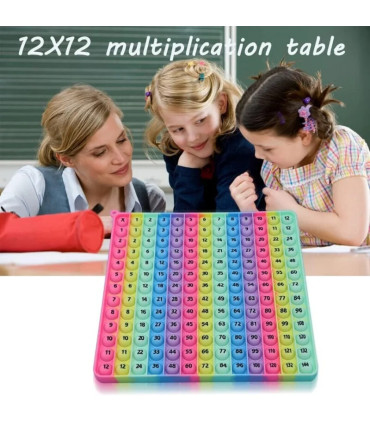 [2 IN 1] Jeu de Multiplication pour enfants, Table d\'addition, cartes Flash mathématiques, joue