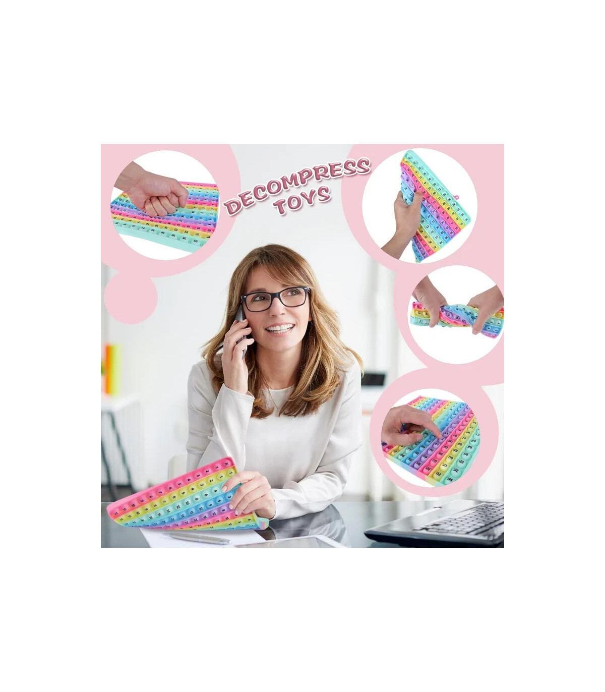 [2 IN 1] Jeu de Multiplication pour enfants, Table d\'addition, cartes Flash mathématiques, joue