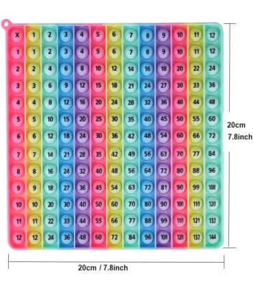 [2 IN 1] Jeu de Multiplication pour enfants, Table d\'addition, cartes Flash mathématiques, joue